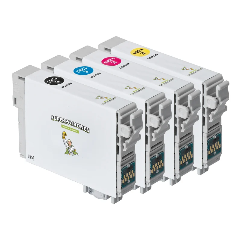 Refill Epson T1285 Tintenpatrone 4er-Set Bk,C,M,Y