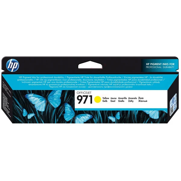 Original HP 971 Tintenpatrone gelb