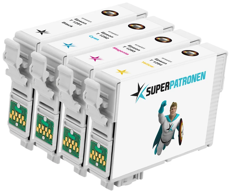 Refill Epson T1295 Tintenpatrone 4er-Set Bk,C,M,Y