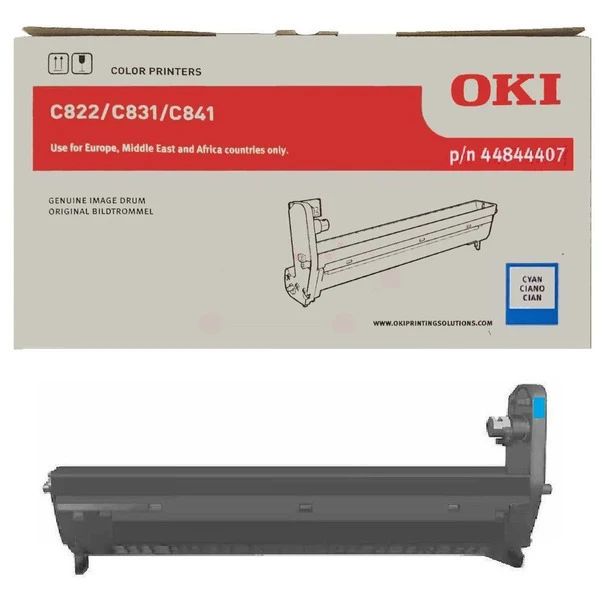 Original OKI 44844407 Drum Kit cyan · 30.000 Seiten