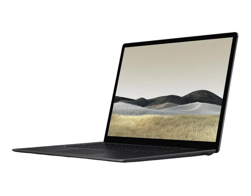 Microsoft Surface Laptop 4, 13,5” Touch Display, Intel Core i5 1145G7, 16GB RAM, 256GB SSD, Webcam, Windows 11 Pro, Schwarz