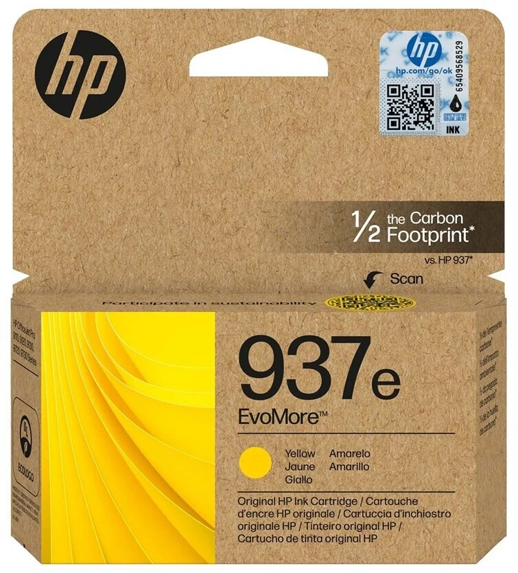 Original HP 937E Tintenpatrone gelb