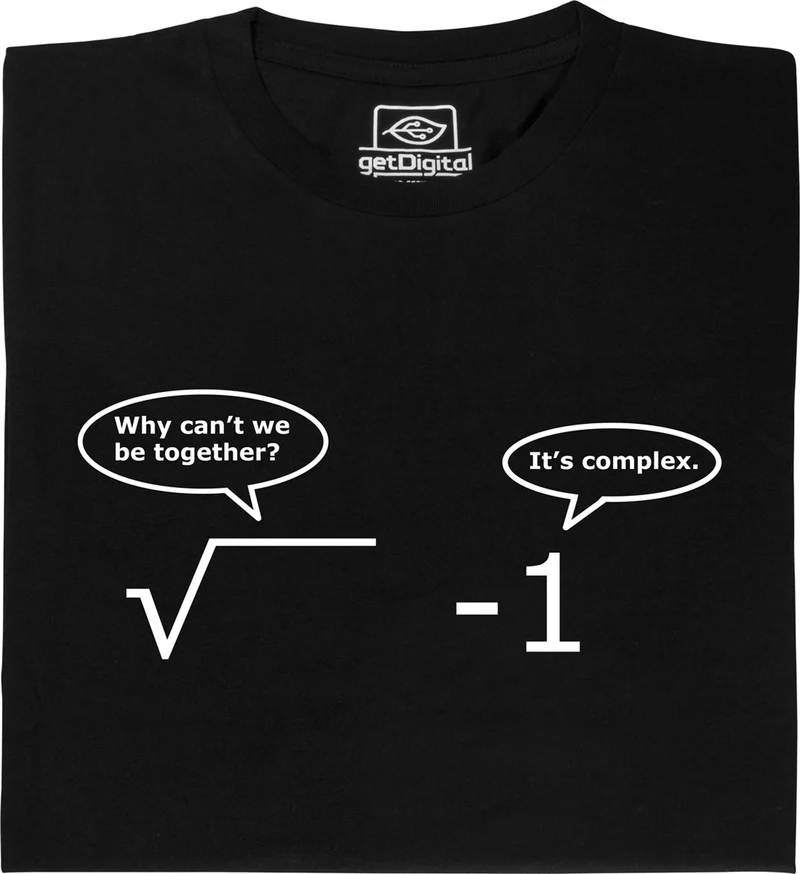 It is complex
