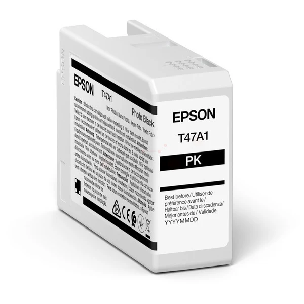 Original Epson T47A1 Tintenpatrone schwarz
