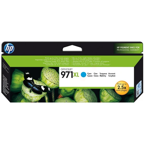Original HP 971XL Tintenpatrone cyan