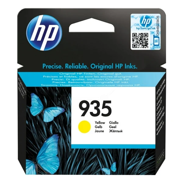 Original HP 935 Tintenpatrone gelb