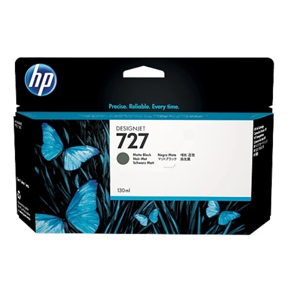 Original HP 727 / B3P22A Tintenpatrone schwarz matt