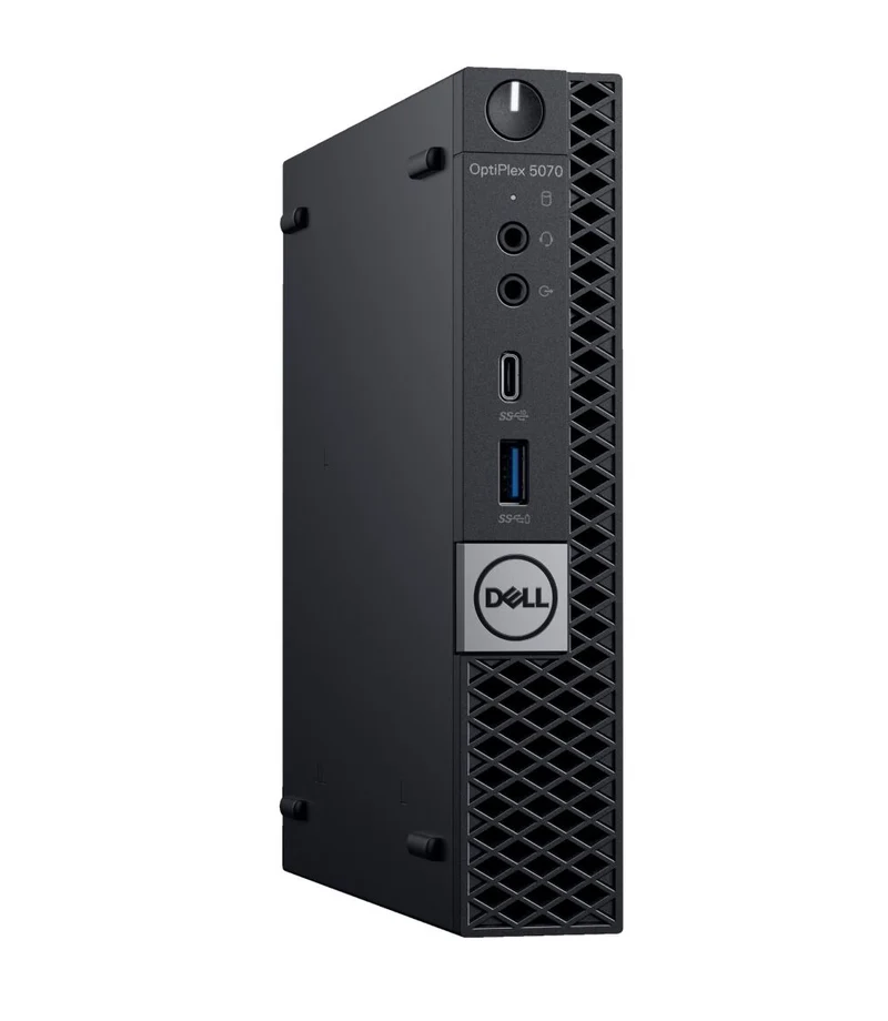 Dell Optiplex 5070 Micro MFF Intel Six Core i5 256GB SSD 16GB Windows 11 Pro inkl. W-Lan