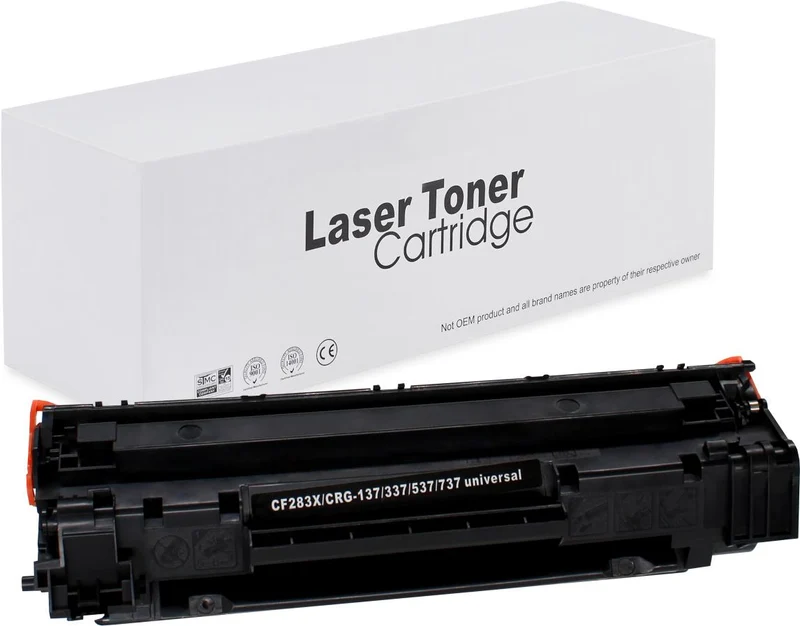 Kompatibel zu Canon 9435B002 / 737 HP CF283X / 83X XL Toner schwarz · 2.400 Seiten