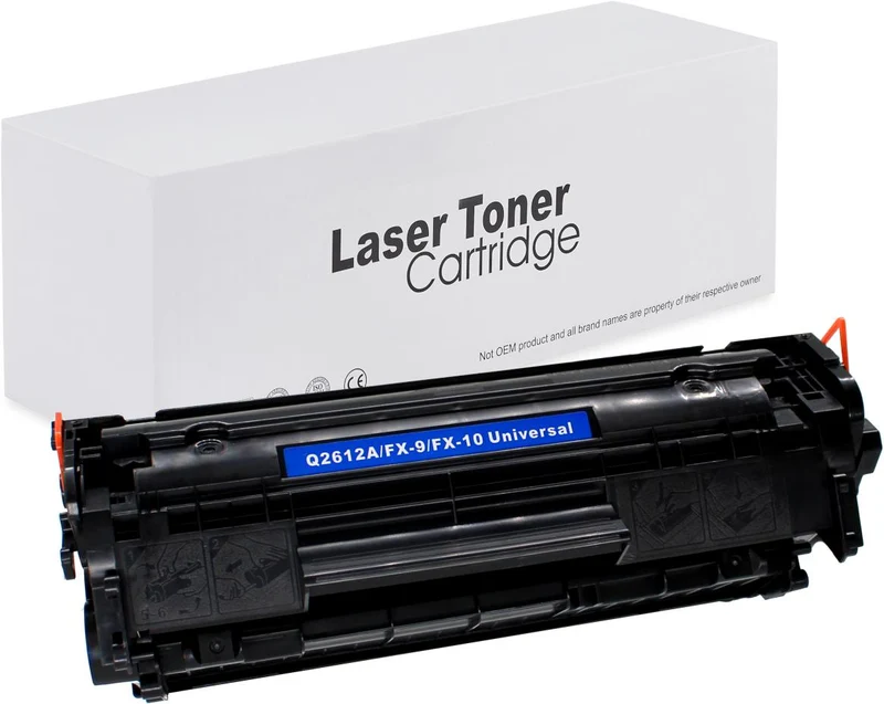 Kompatibel zu Canon 0263B002 / FX-10 / 7616A005 / 703 HP Q2612A / 12A Toner schwarz · 2.000 Seiten