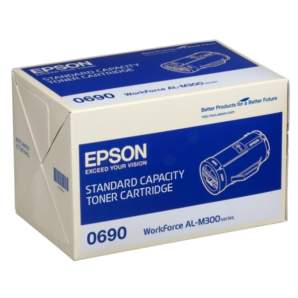 Original Epson 0690 Toner schwarz · 2.700 Seiten