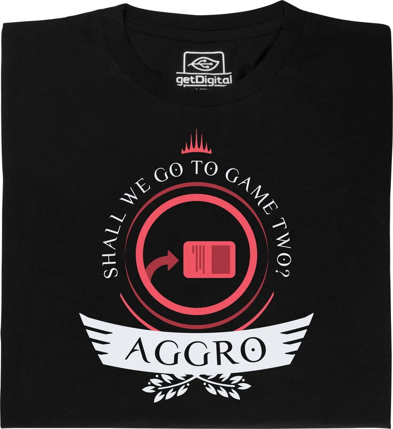 Aggro Life Shirt für Magic-Spieler