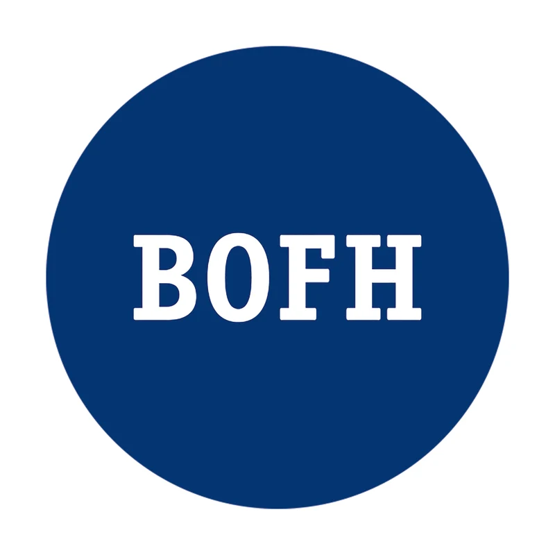 Geek Aufkleber BOFH