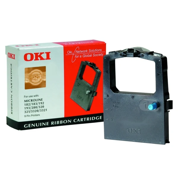 Original OKI 09002303 Nylonband schwarz, Inhalt 3.000.000 Zeichen