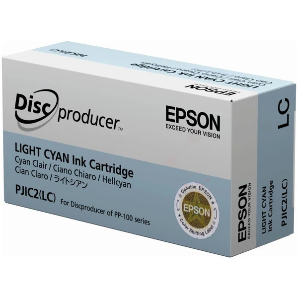 Original Epson PJIC7(LC) Tintenpatrone photocyan
