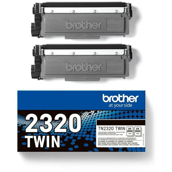 Original Brother TN-2320TWIN Toner Doppelpack · 5.200 Seiten