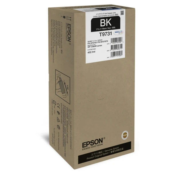 Original Epson T9731 Tintenpatrone schwarz