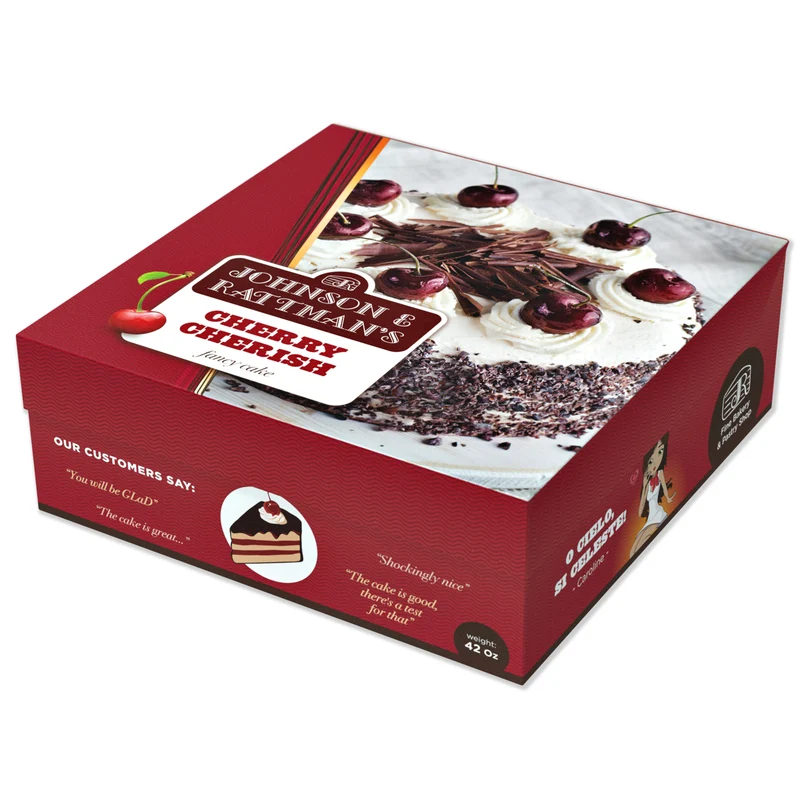 Fake Kuchen-Geschenkverpackung "The Cake is a Lie"