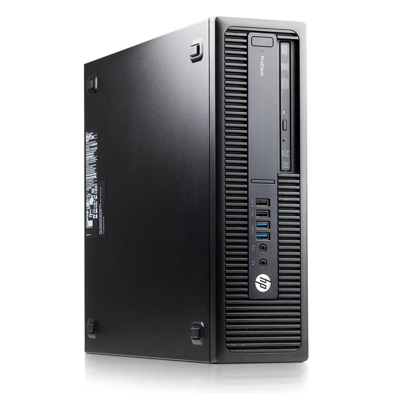 HP ProDesk 600 G2 SFF Intel Quad Core i5 256GB SSD + 500GB HDD 8GB Windows 10 Pro DVD Brenner