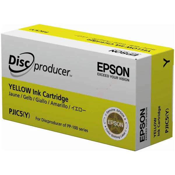 Original Epson PJIC7(Y) Tintenpatrone gelb