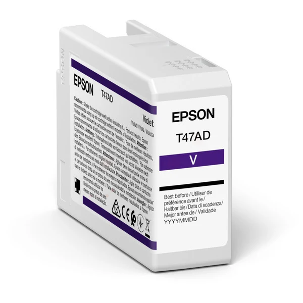 Original Epson T47AD Tintenpatrone violett