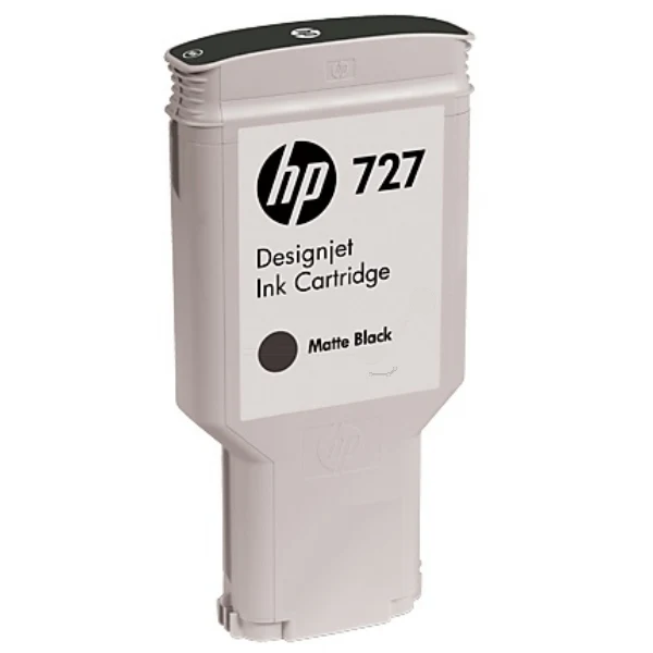 Original HP 727 / C1Q12A Tintenpatrone schwarz matt