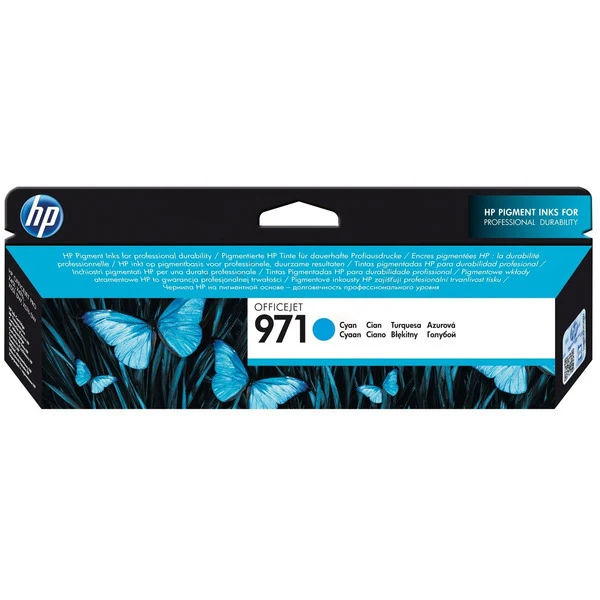 Original HP 971 Tintenpatrone cyan
