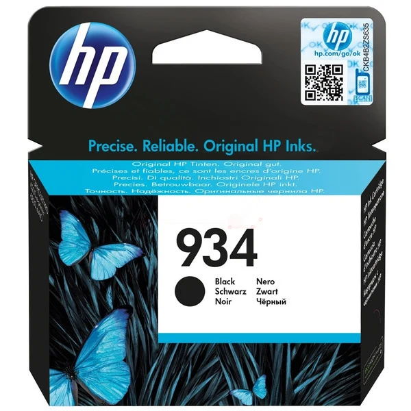 Original HP 934 Tintenpatrone schwarz