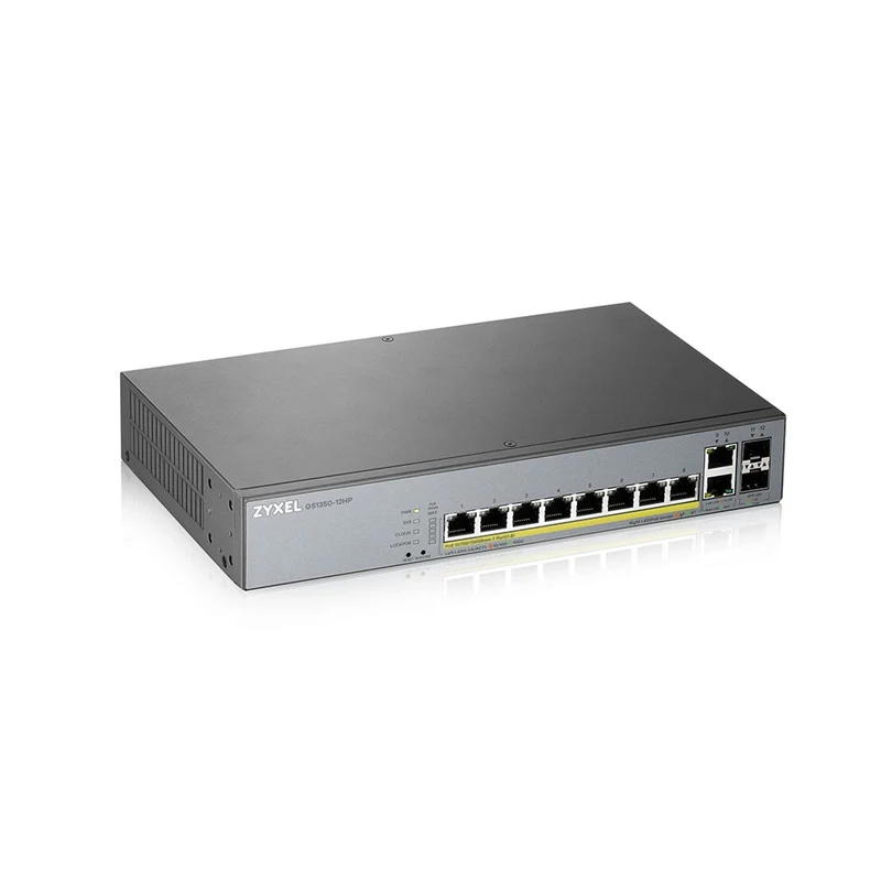 Zyxel GS1350-12HP-EU0101F Netzwerk-Switch Managed L2 Gigabit Ethernet (10/100/1000) Power over