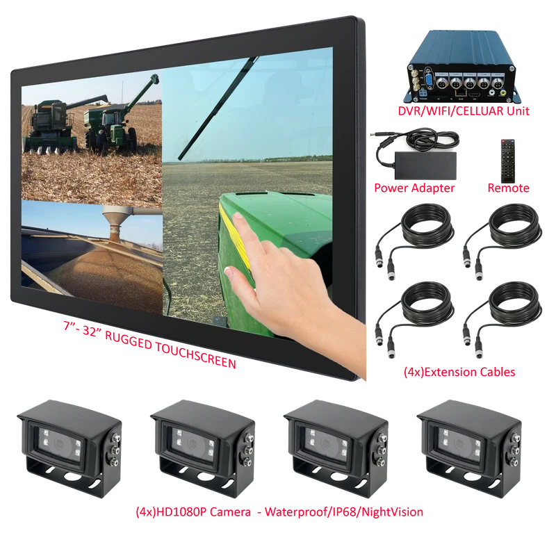 Rugged Industrial DVR Camera System