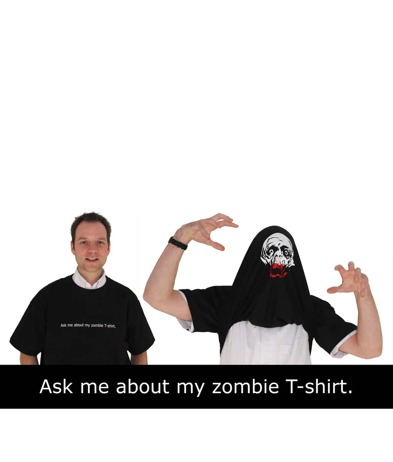 Ask me about my zombie