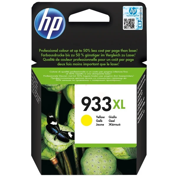 Original HP 933XL Tintenpatrone gelb