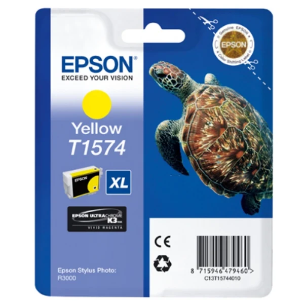 Original Epson T1574 Tintenpatrone gelb