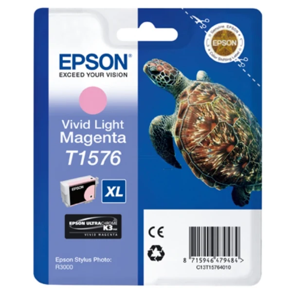 Original Epson T1576 Tintenpatrone photomagenta