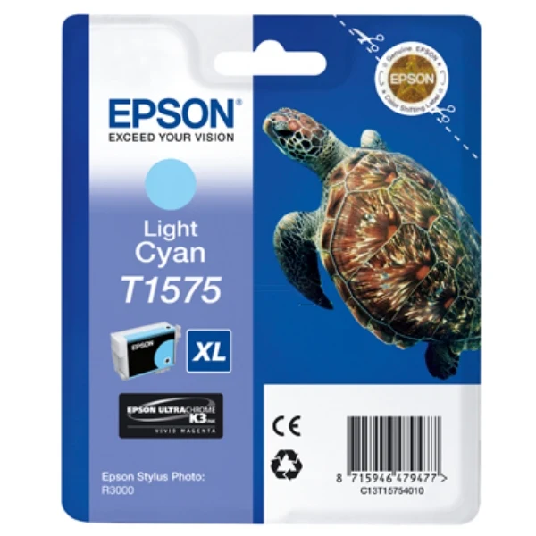 Original Epson T1575 Tintenpatrone photocyan