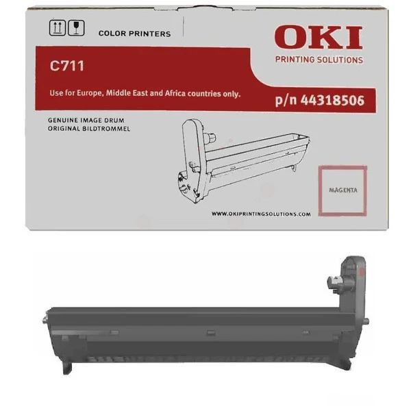 Original OKI 44318506 Drum Kit magenta · 20.000 Seiten