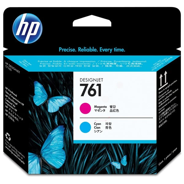 Original HP CH646A / 761 Druckkopf cyan / magenta