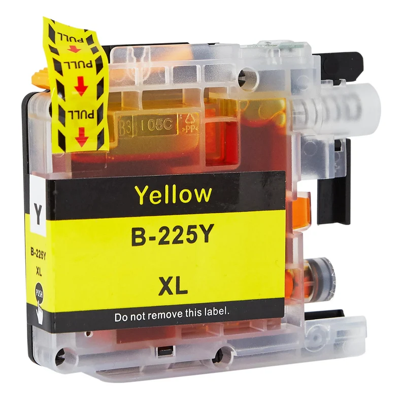 Kompatibel zu Brother LC-225XL Tintenpatrone gelb