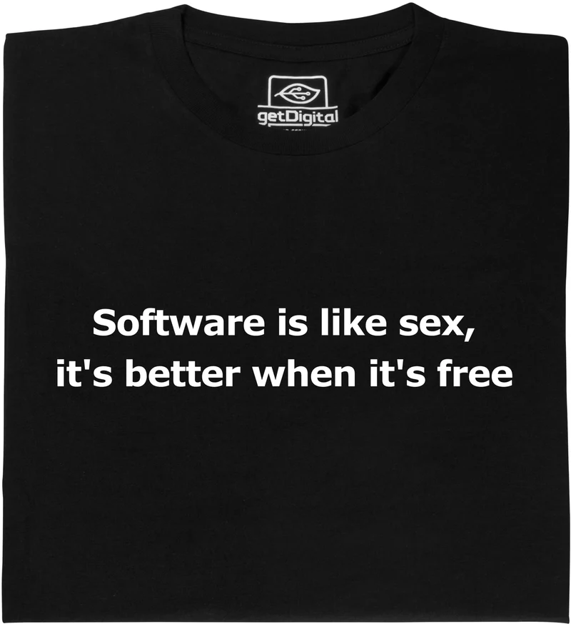 software is like sex