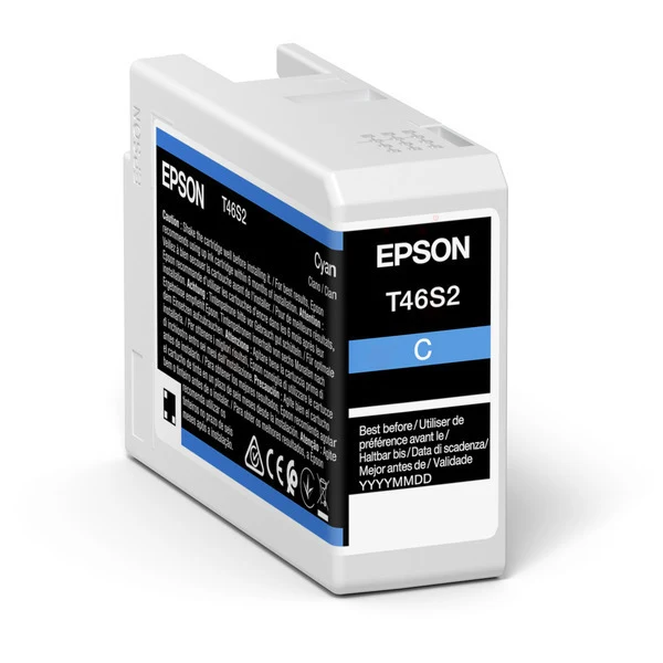 Original Epson T46S2 Tintenpatrone cyan