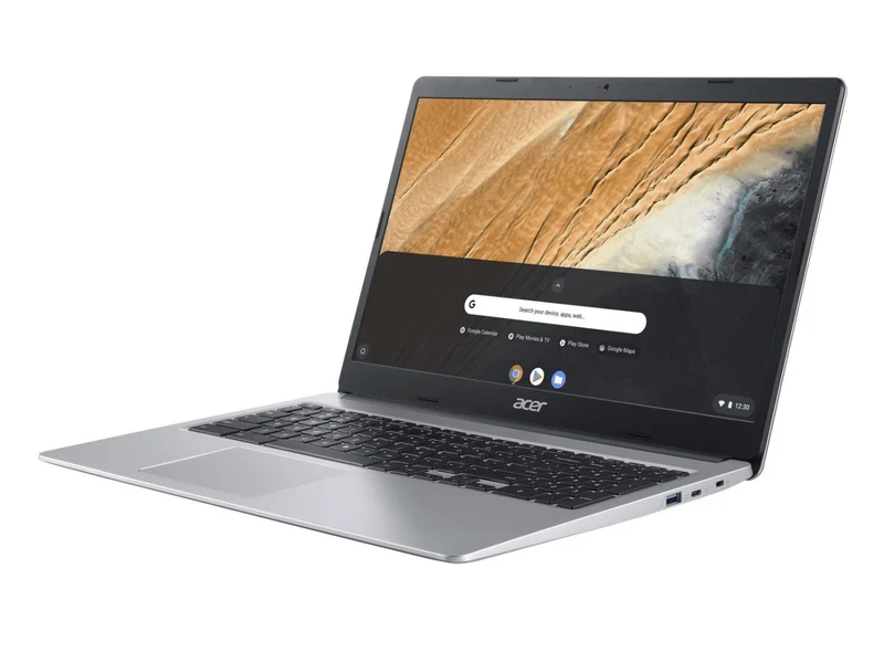Acer Chromebook 315 15,6 Zoll Touch Display 1920x1080 Full HD Intel Pentium 128GB Flash Speicher 8GB RAM Silber Chrome OS