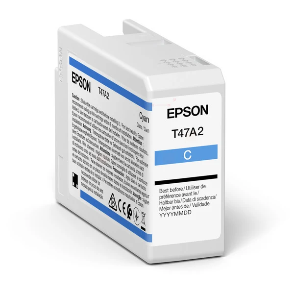 Original Epson T47A2 Tintenpatrone cyan