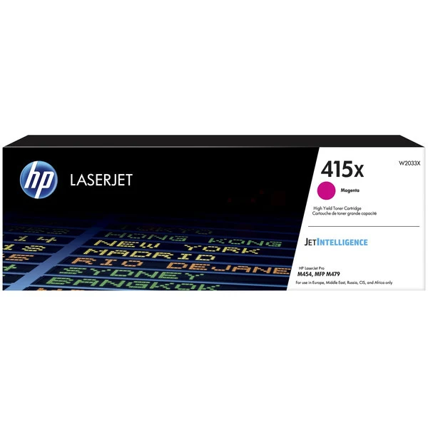 Original HP 415X / W2033X XL Toner magenta · 6.000 Seiten