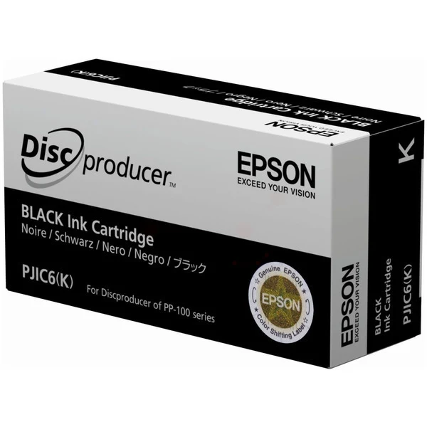 Original Epson PJIC7(K) Tintenpatrone schwarz