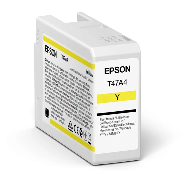 Original Epson T47A4 Tintenpatrone gelb