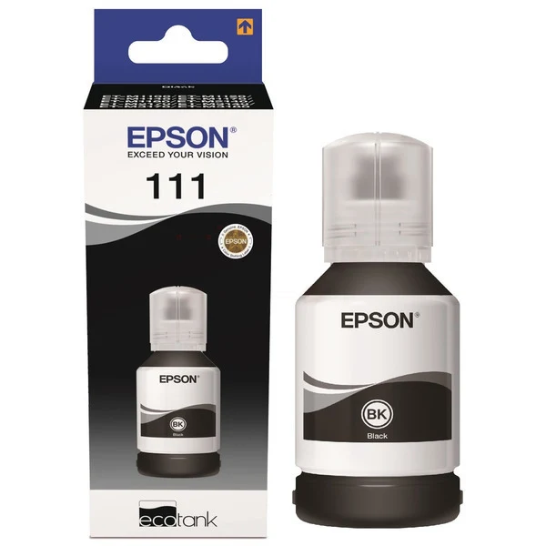 Original Epson 111 / C13T03M140 Tintenflasche schwarz High-Capacity · 6.000 Seiten · Inhalt 120 ml