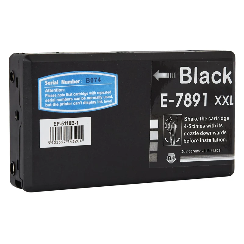 Kompatibel zu Epson T7891XXL Tintenpatrone schwarz