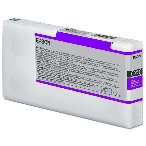 Original Epson C13T55WD00 Tintenpatrone violett