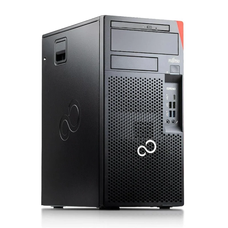 Fujitsu Esprimo P758 E94+ Intel Six Core i5 512GB SSD 16GB Windows 11 Home DVD Brenner