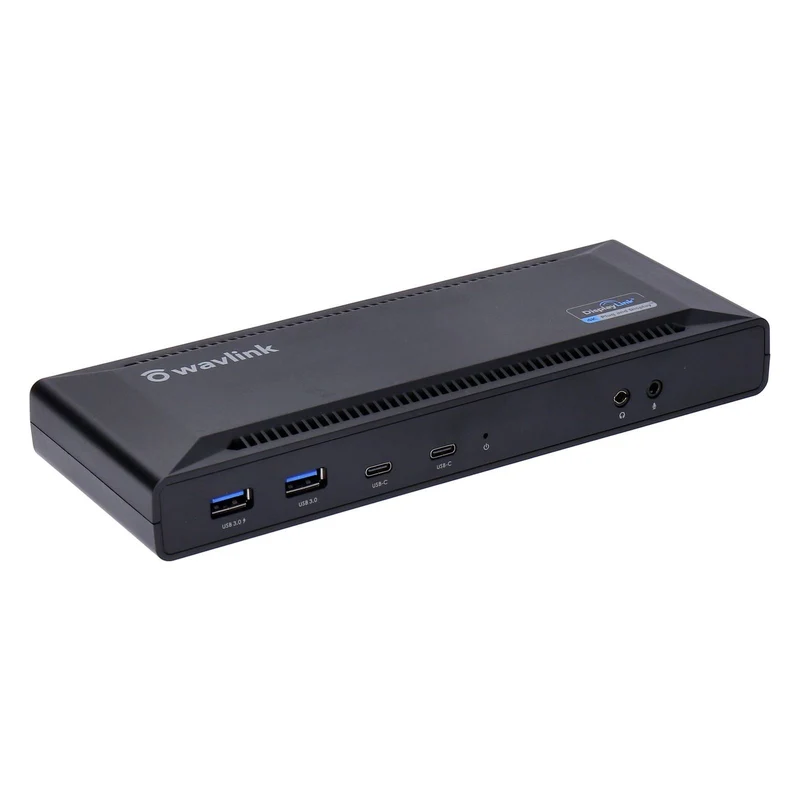 WAVLINK USB-C-Dockingstation Dual-Monitor, 100-W-A